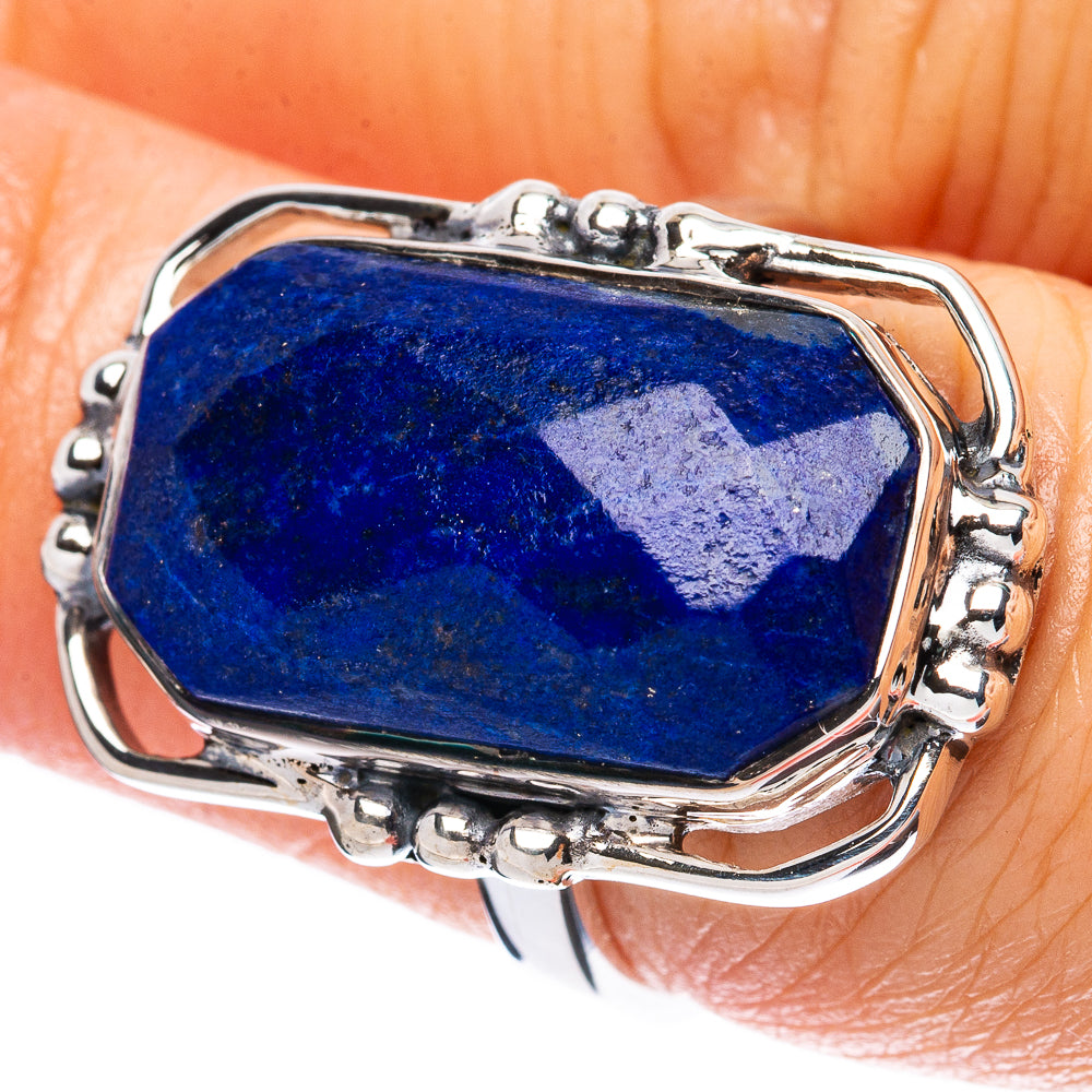 Asc Premium Lapis Lazuli Ring Size 7 (925 Sterling Silver) R3432