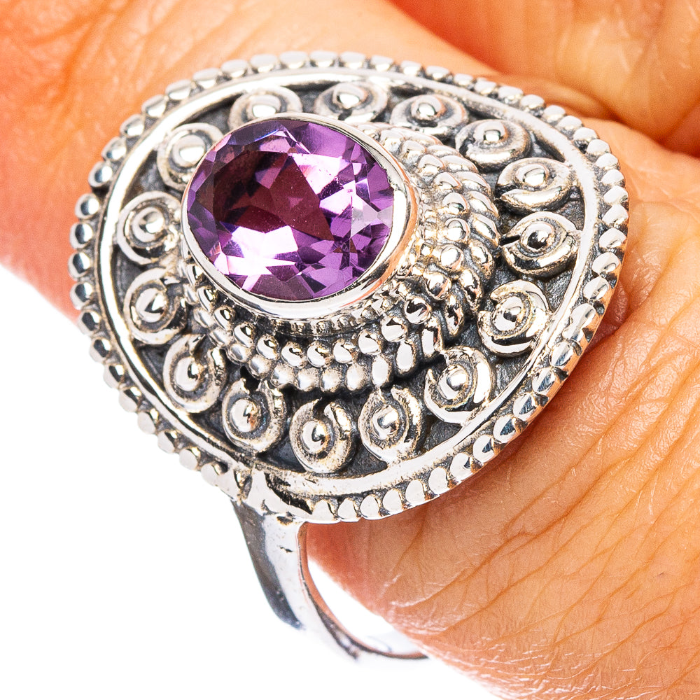 Amethyst Ring Size 9 (925 Sterling Silver) R7994