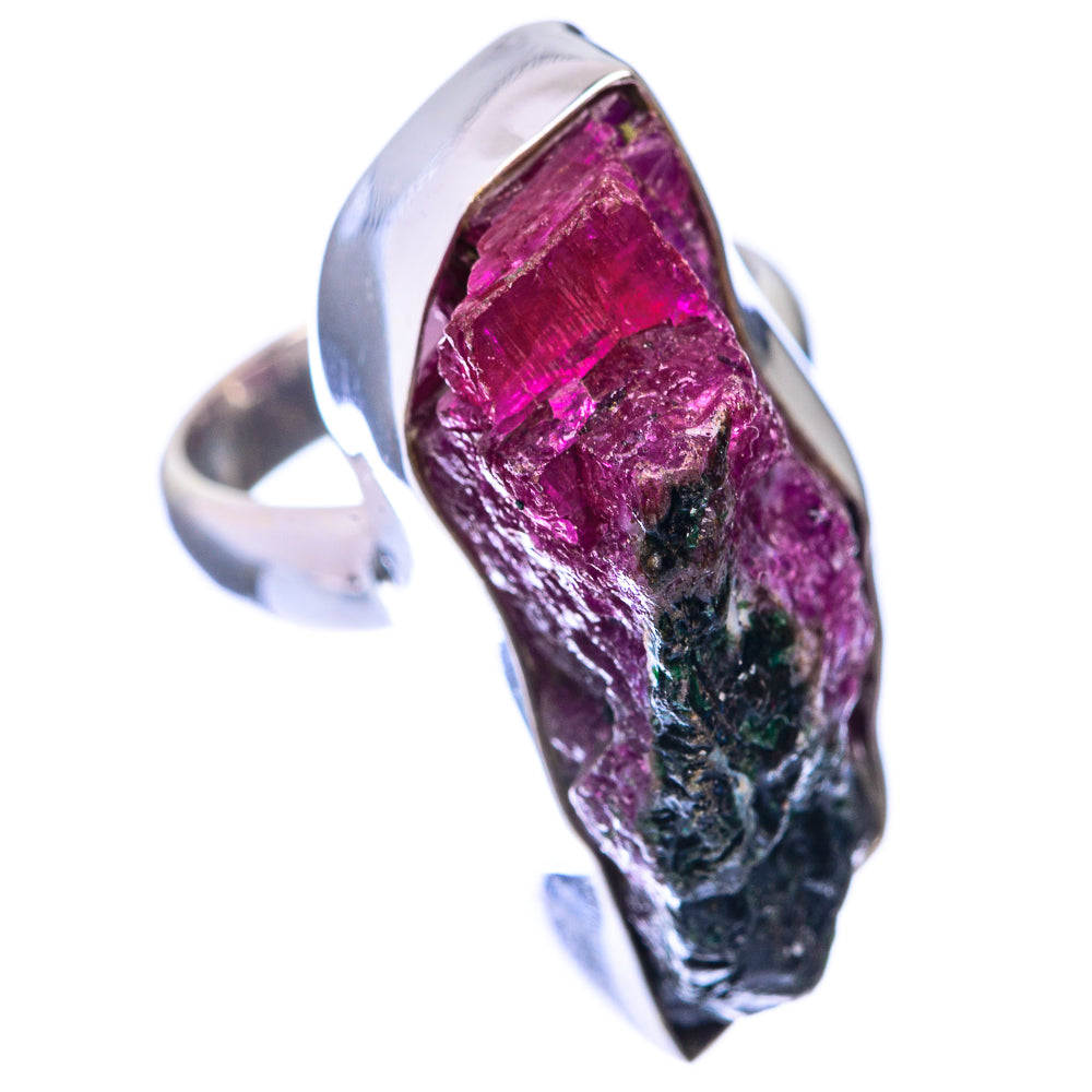 Large Ruby Zoisite Ring Size 6 (925 Sterling Silver) R141409