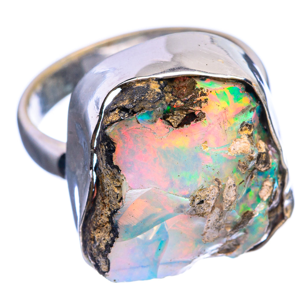 Raw Ethiopian Opal Ring Size 5 (925 Sterling Silver) R142459