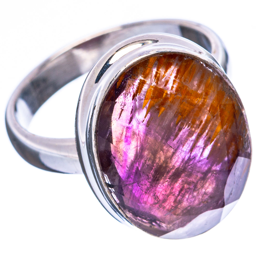 Rare Cacoxenite Ring Size 5.75 (925 Sterling Silver) R4182