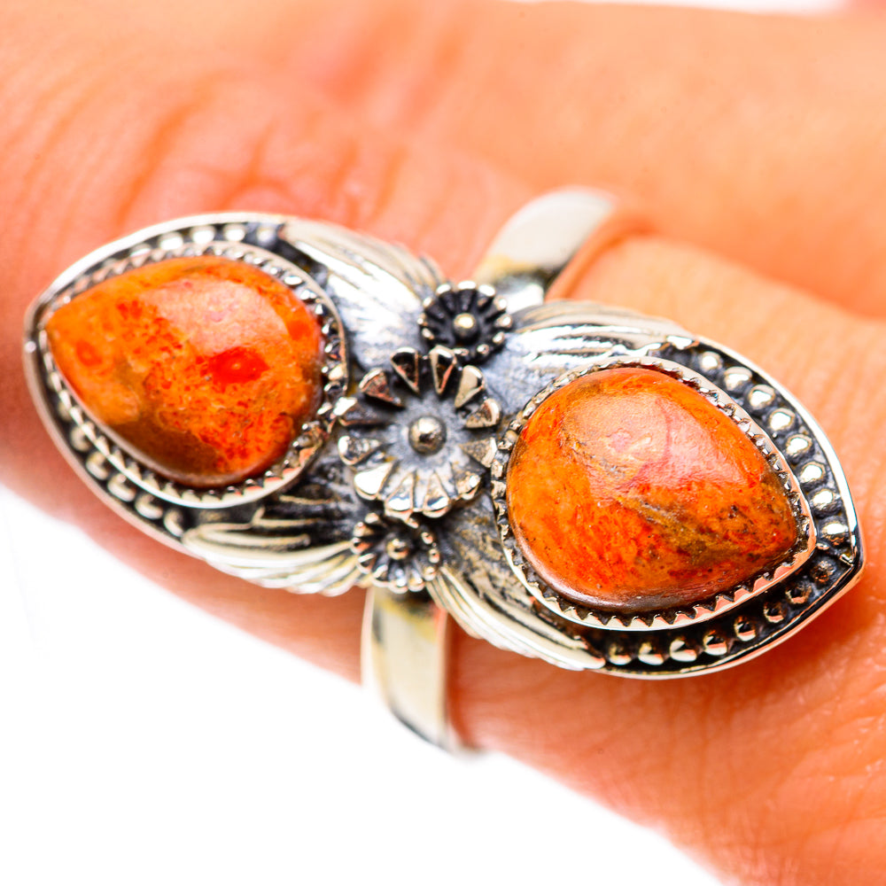 Sponge Coral Ring Size 8.25 (925 Sterling Silver) RING138409