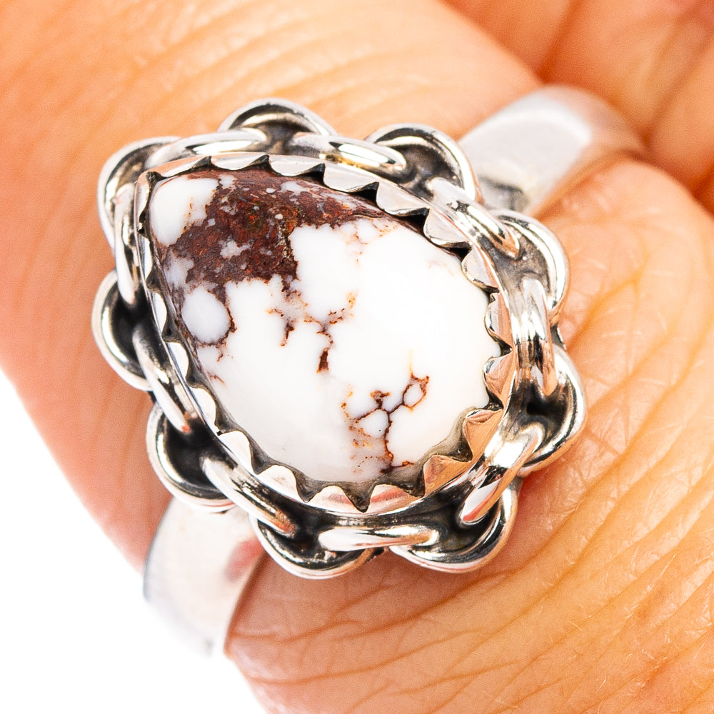 Wild Horse Jasper Ring Size 7 (.925 Sterling Silver)