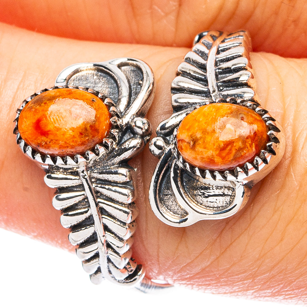 Sponge Coral Ring Size 8.5 (925 Sterling Silver) R4725