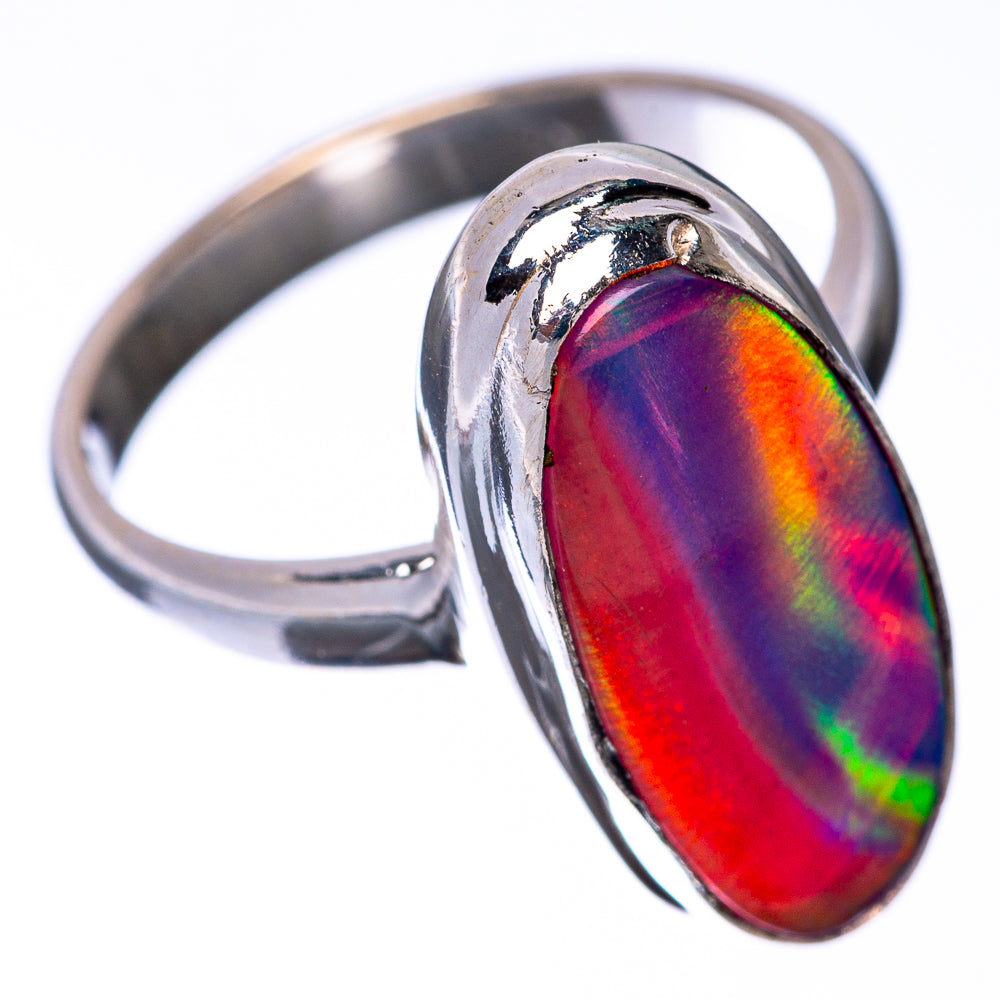 Aura Opal Ring Size 6.5 (925 Sterling Silver) R145155