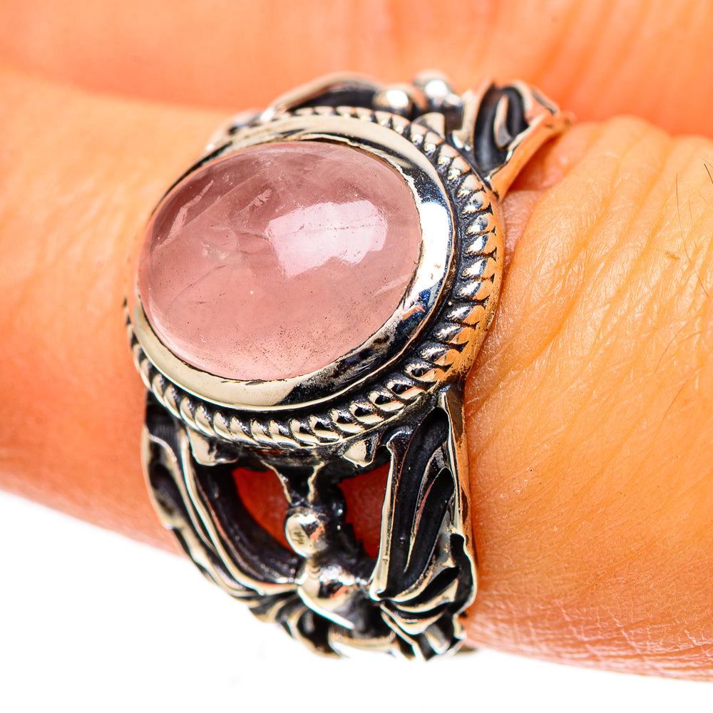 Rose Quartz Ring Size 7 (925 Sterling Silver) RING138487