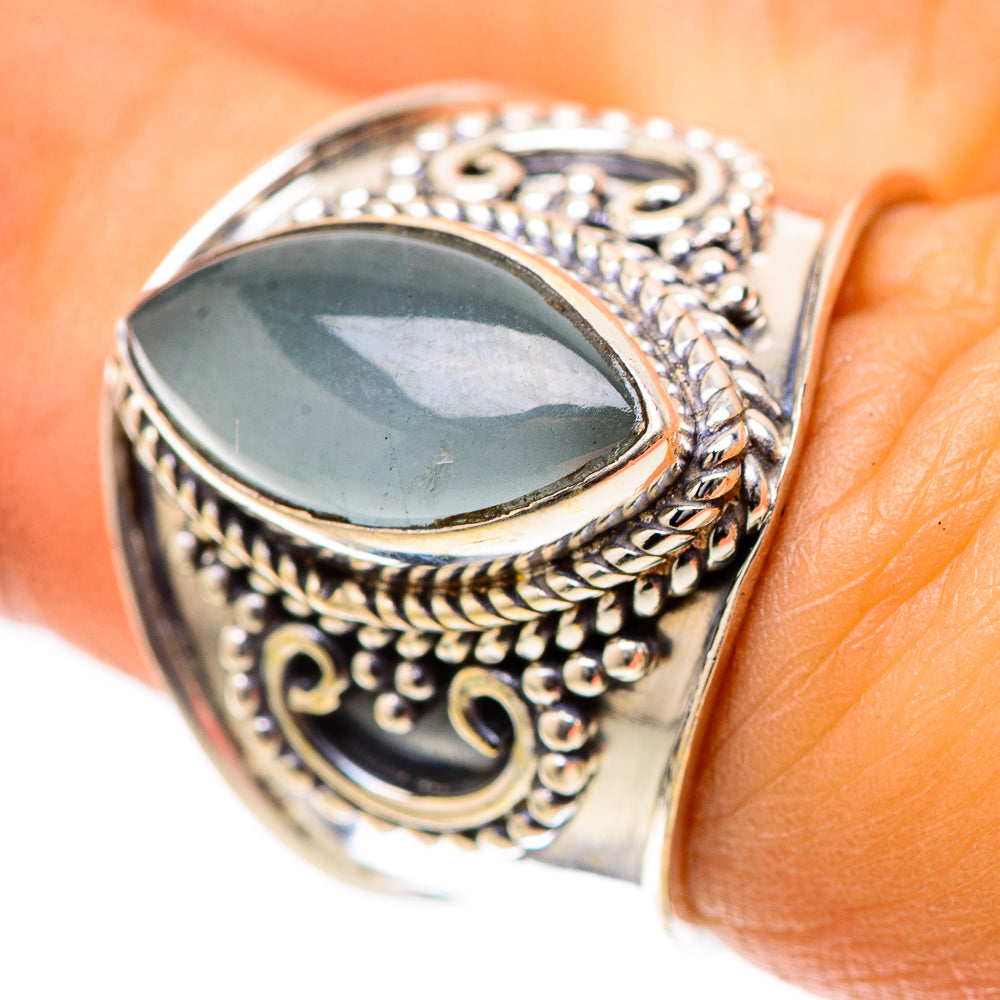 Natural Aquamarine 925 Sterling Silver Ring Size 6.25 (925 Sterling Silver) RING139417