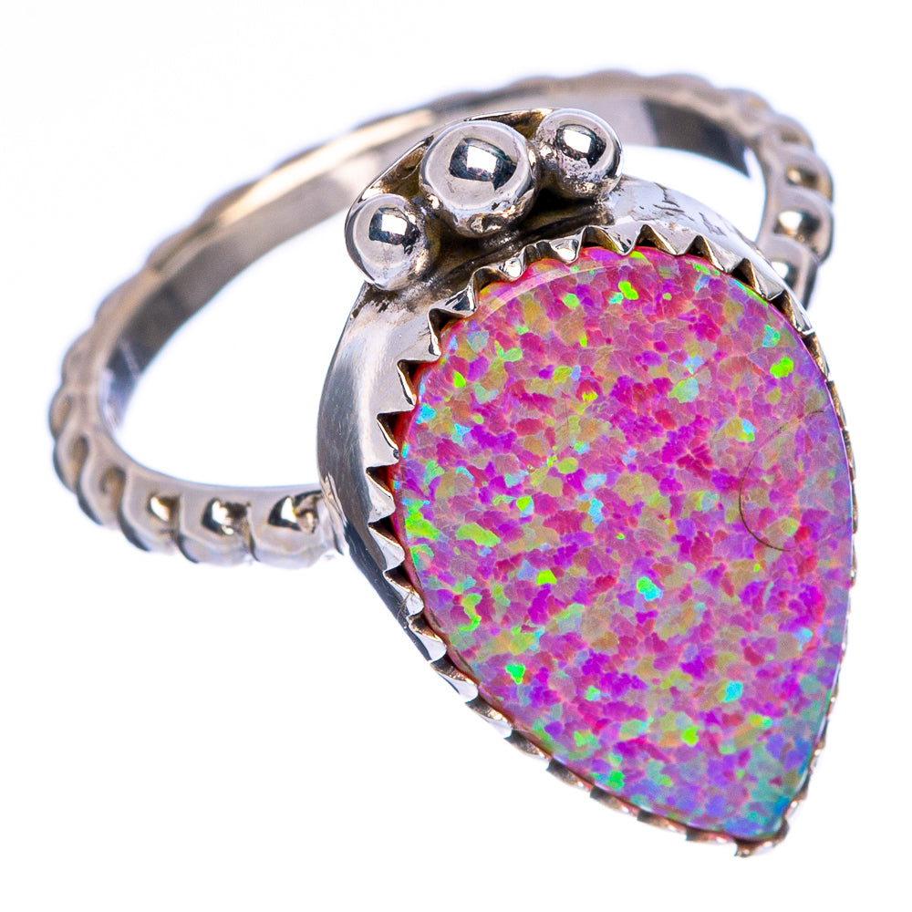 Synthetic Opal Ring Size 6 (925 Sterling Silver) R146081