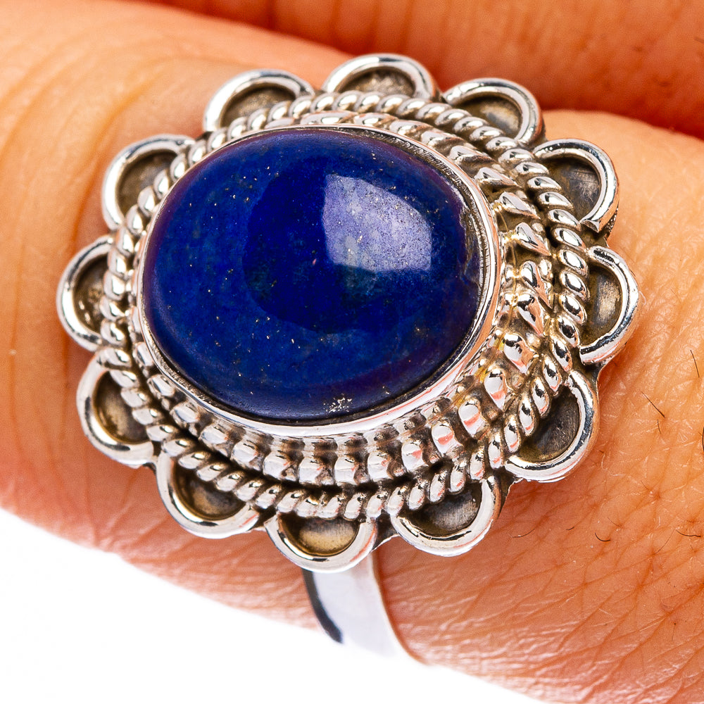 Lapis Lazuli Ring Size 8.25 (925 Sterling Silver) R146257