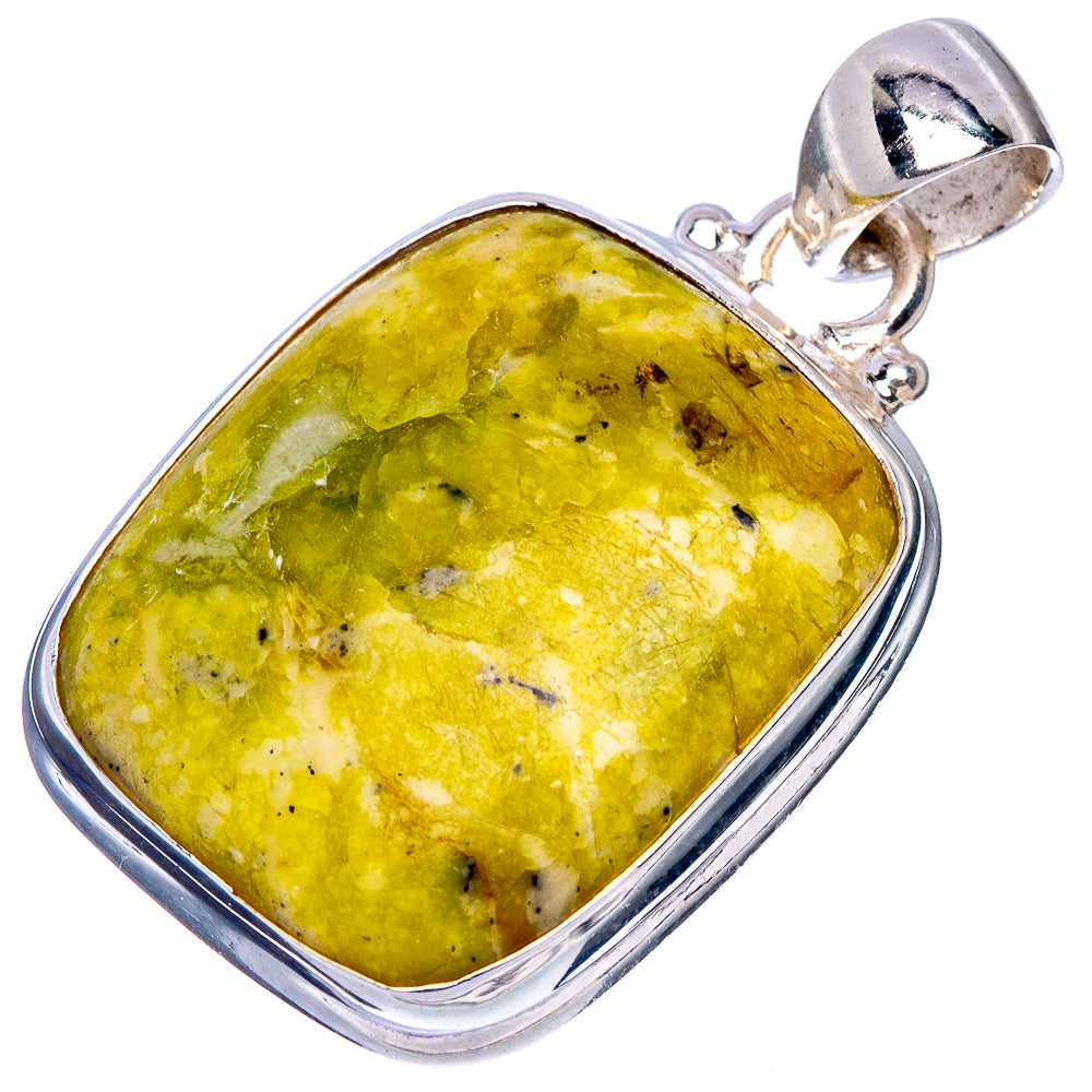 Atlantisite Pendant 1 3/8" (925 Sterling Silver) P40518