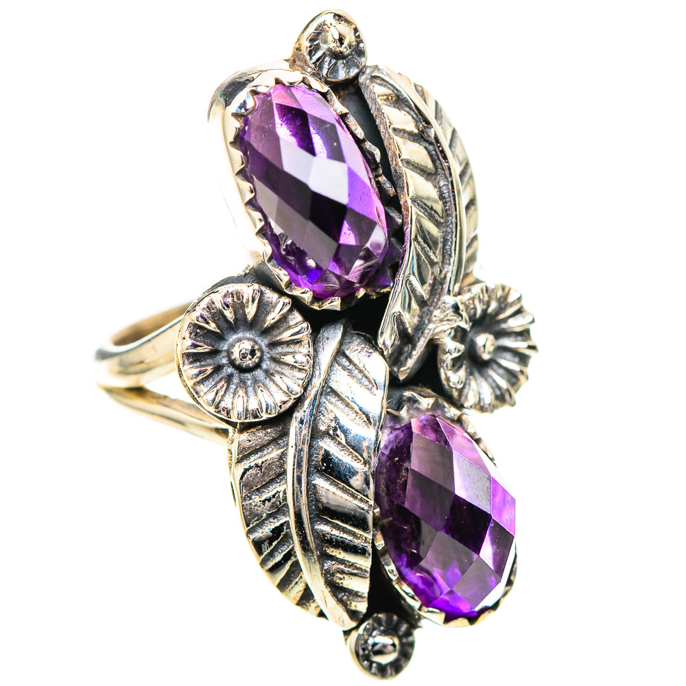 Amethyst Ring Size 4.25 (925 Sterling Silver) RING139748