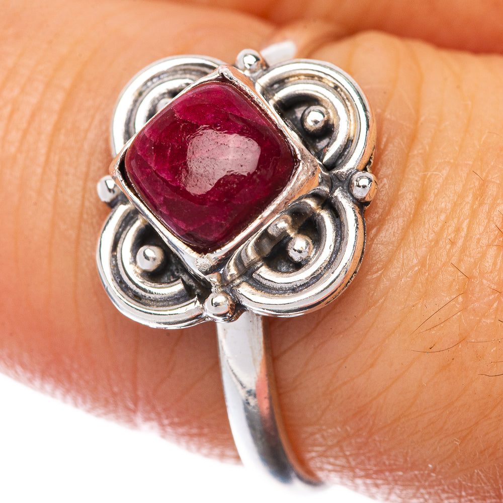 Ruby Dainty Ring Size 8 (925 Sterling Silver) R145178