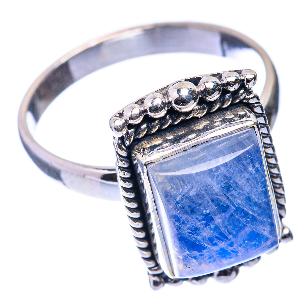 Rainbow Moonstone Ring Size 9.5 (925 Sterling Silver) R141275