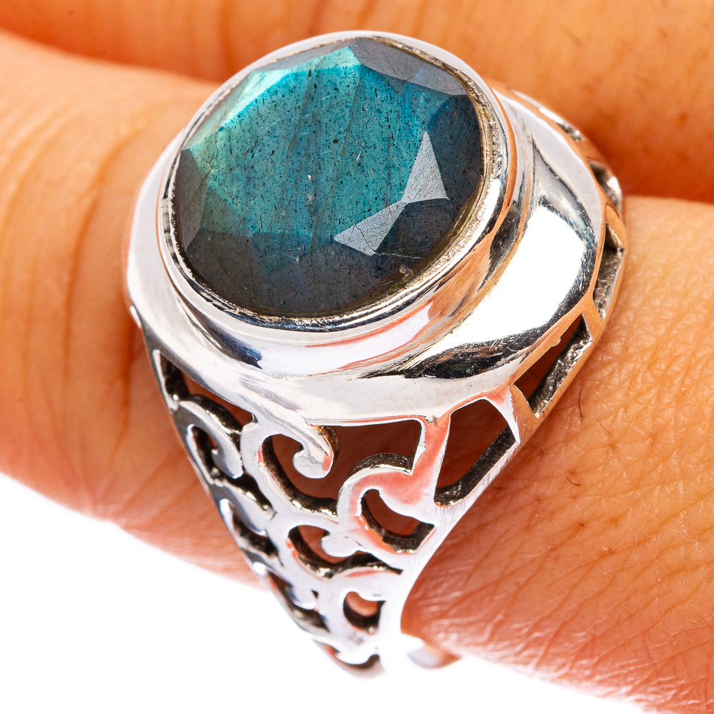 Labradorite Ring Size 9.75 (925 Sterling Silver) R146294