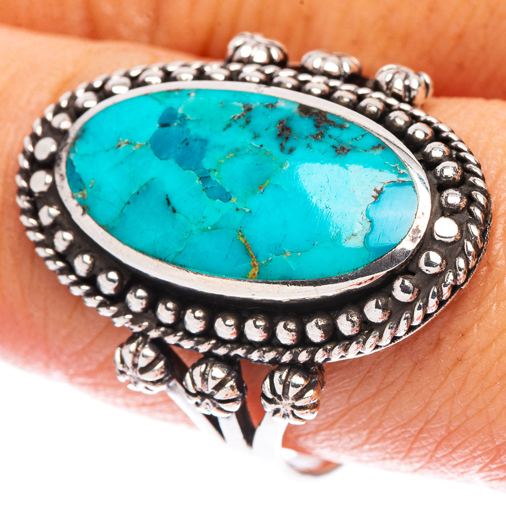 Rare Arizona Turquoise  Ring Size 9.5 (925 Sterling Silver) R146772