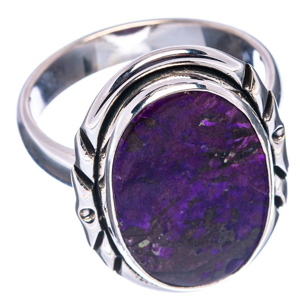 Premium Rare Sugilite Ring Size 8.75 (.925 Sterling Silver)