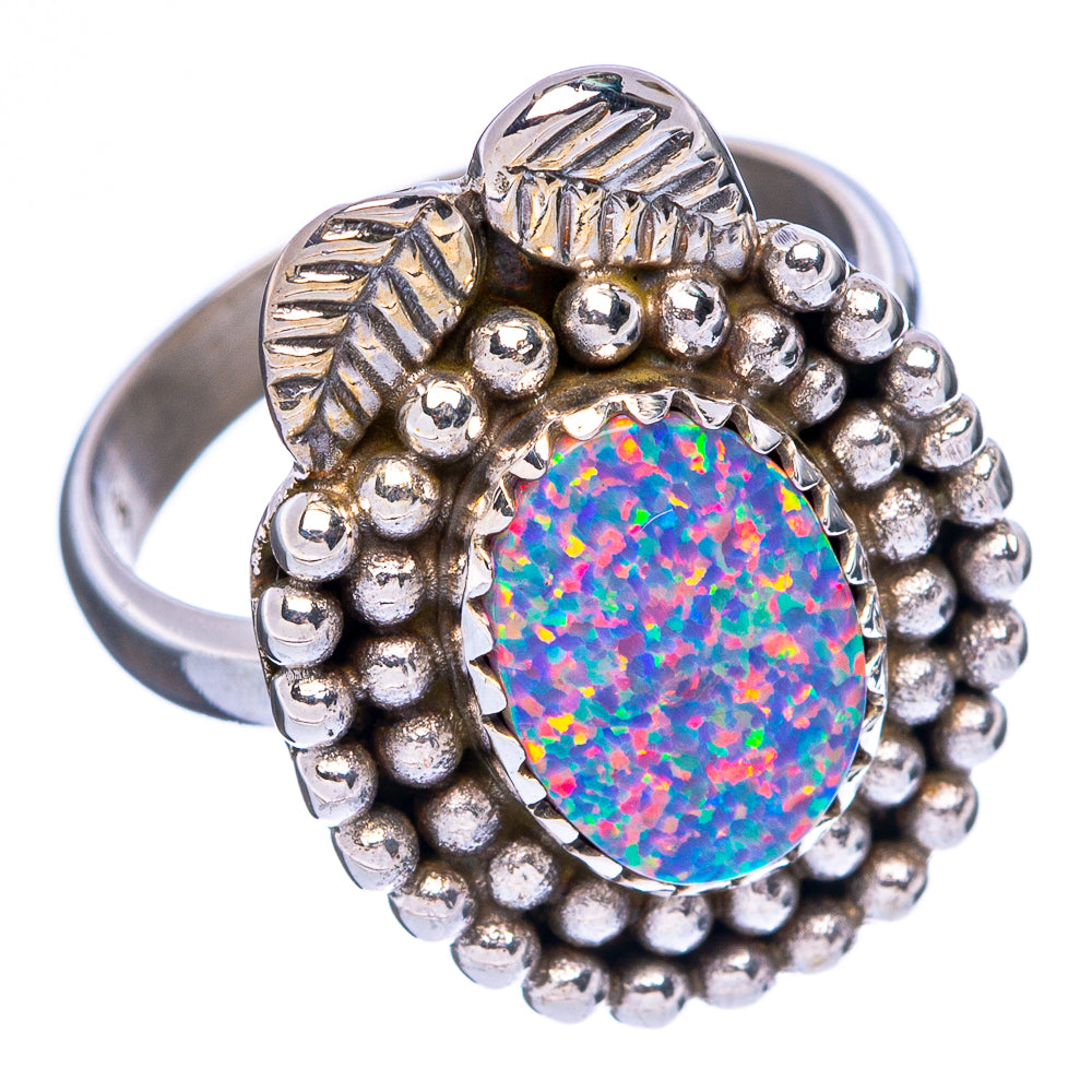 Synthetic Opal Ring Size 6.25 (925 Sterling Silver) R146335