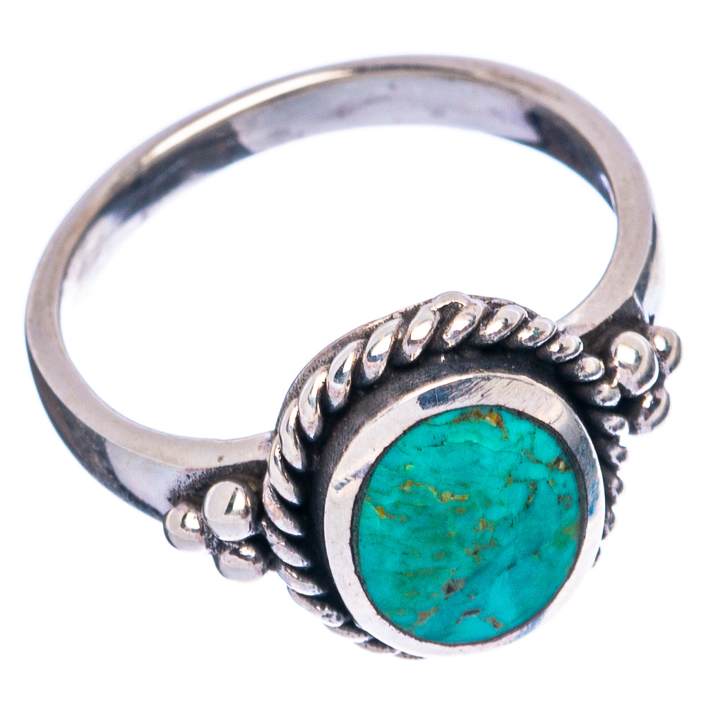 Rare Arizona Turquoise Ring Size 5.75 (925 Sterling Silver) R4952