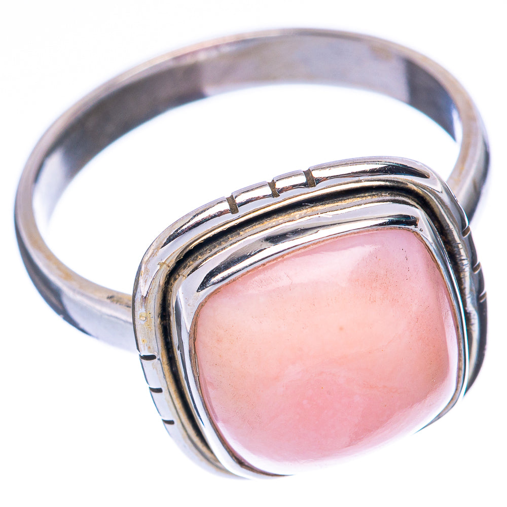 Pink Opal Ring Size 9.75 (925 Sterling Silver) R2120