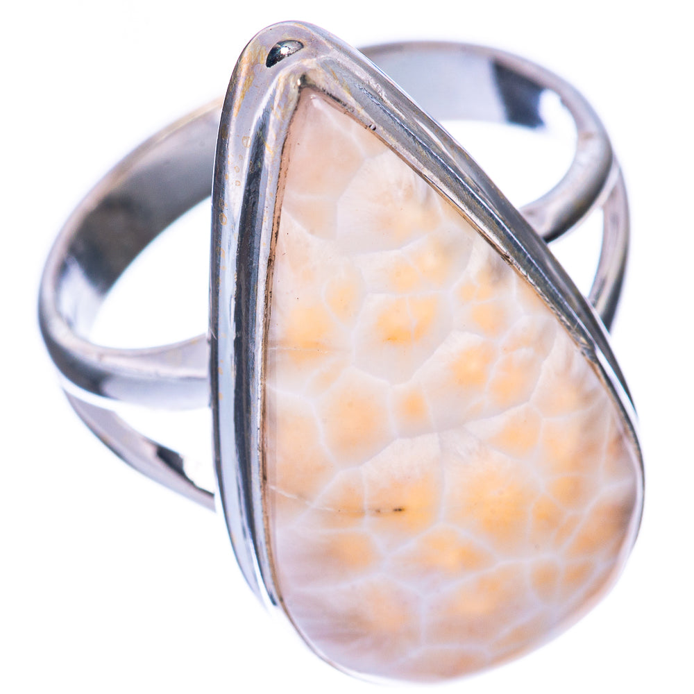 Natrolite Ring Size 8 (925 Sterling Silver) R1636