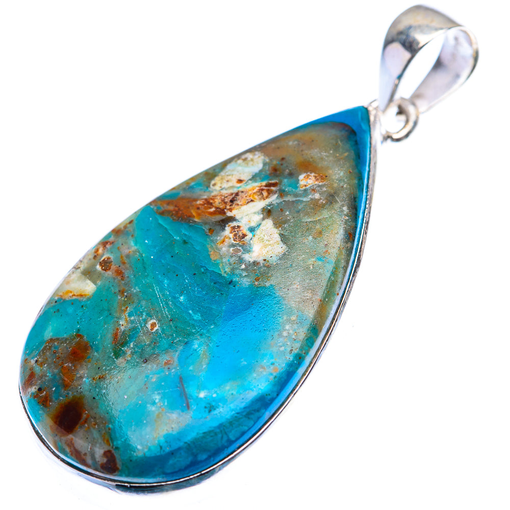 Peruvian Opal Pendant 1 7/8" (925 Sterling Silver) PD38460