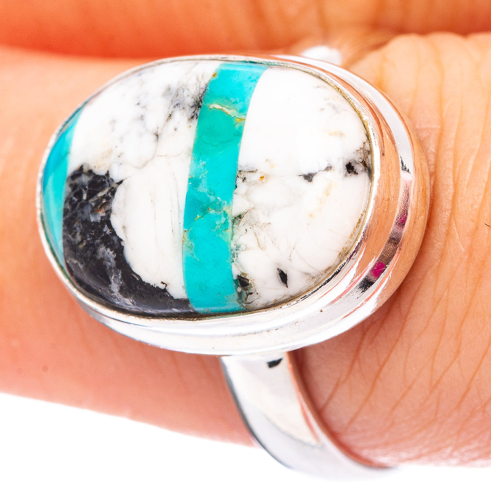 Paloma Variscite Ring Size 7.75 (.925 Sterling Silver)
