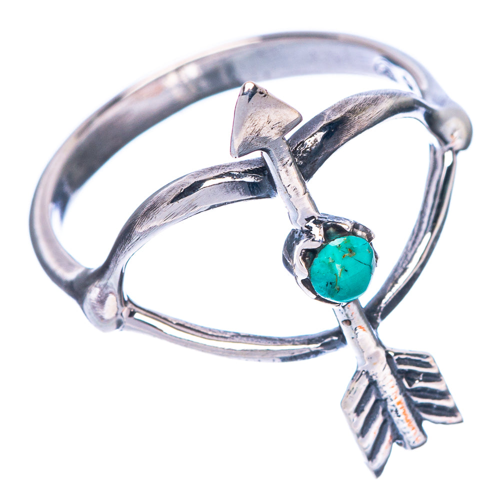 Rare Arizona Turquoise Arrow Ring Size 7 (925 Sterling Silver) R1445