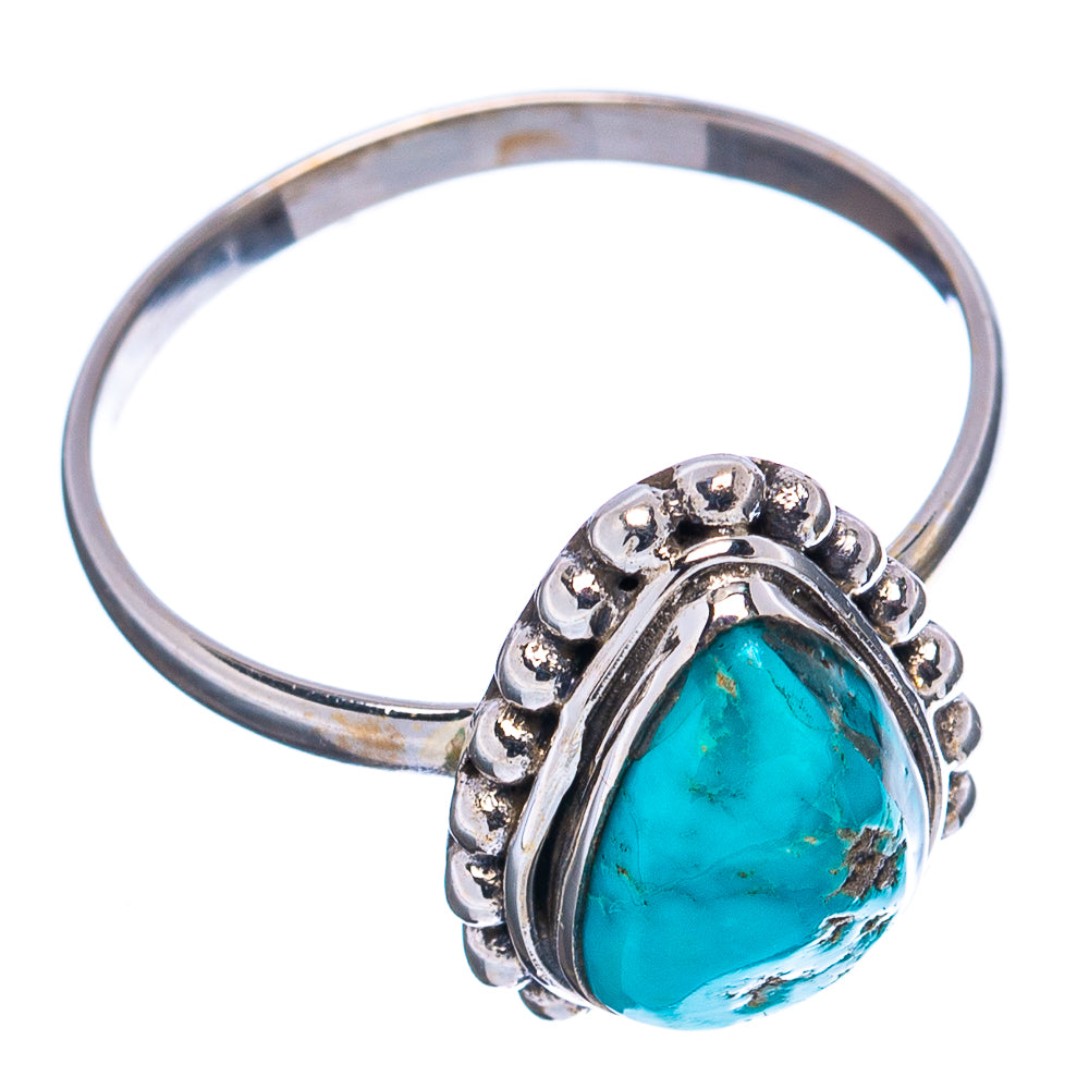Sonoran South Hill Turquoise Dainty Ring Size 5.75 (.925 Sterling Silver)