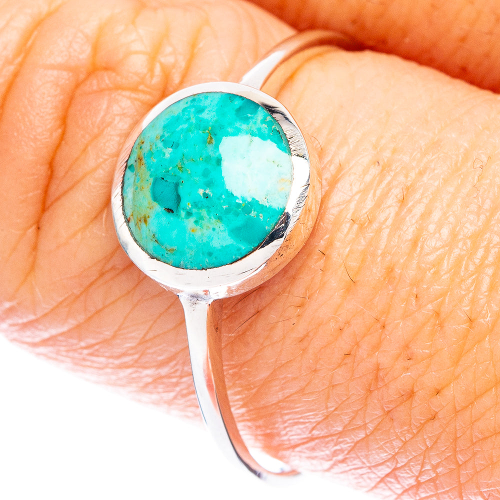 Rare Arizona Turquoise Ring Size 9.5 (925 Sterling Silver) R147035