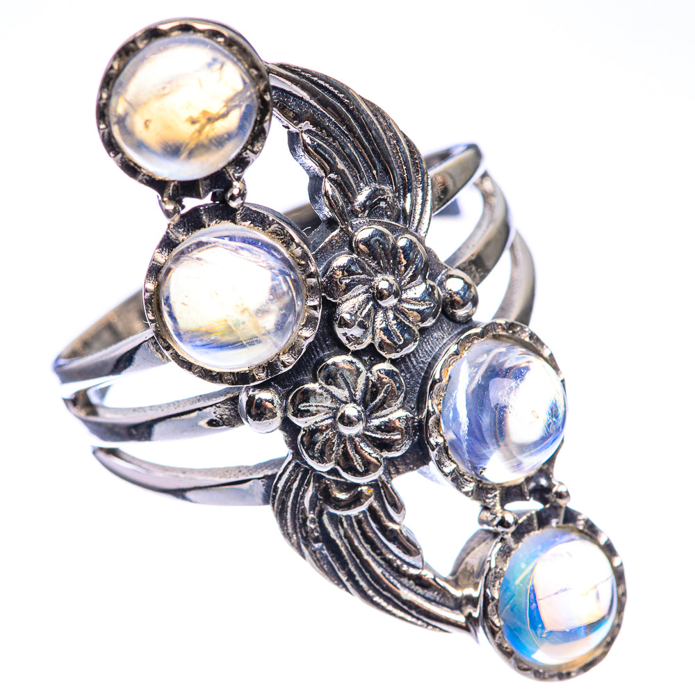 Rainbow Moonstone Ring Size 9.75 (925 Sterling Silver) RING143380