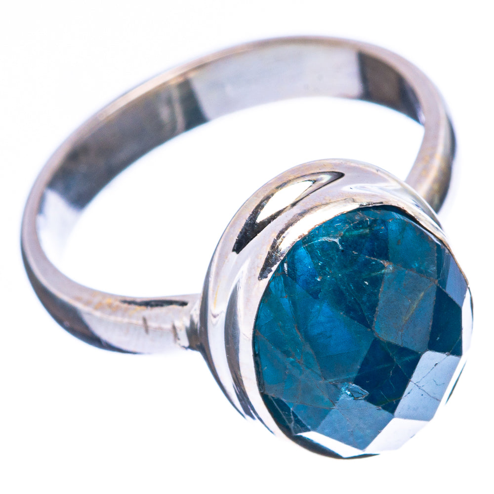Rare Apatite Ring Size 6.25 (925 Sterling Silver) R4083