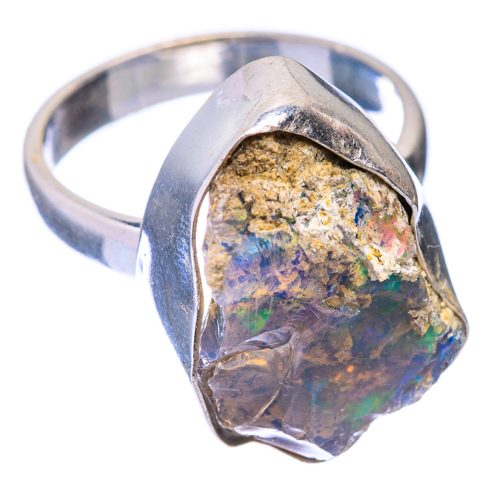 Raw Ethiopian Opal Ring Size 6 (925 Sterling Silver) R141565