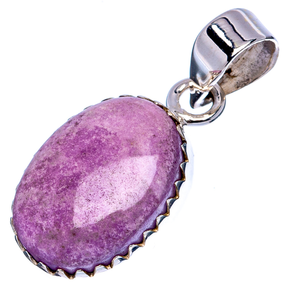 Phosphosiderite Pendant 1 1/8" (.925 Sterling Silver)