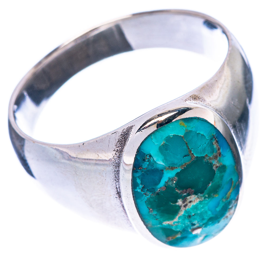 Rare Arizona Turquoise Ring Size 10.5 (925 Sterling Silver) R1512