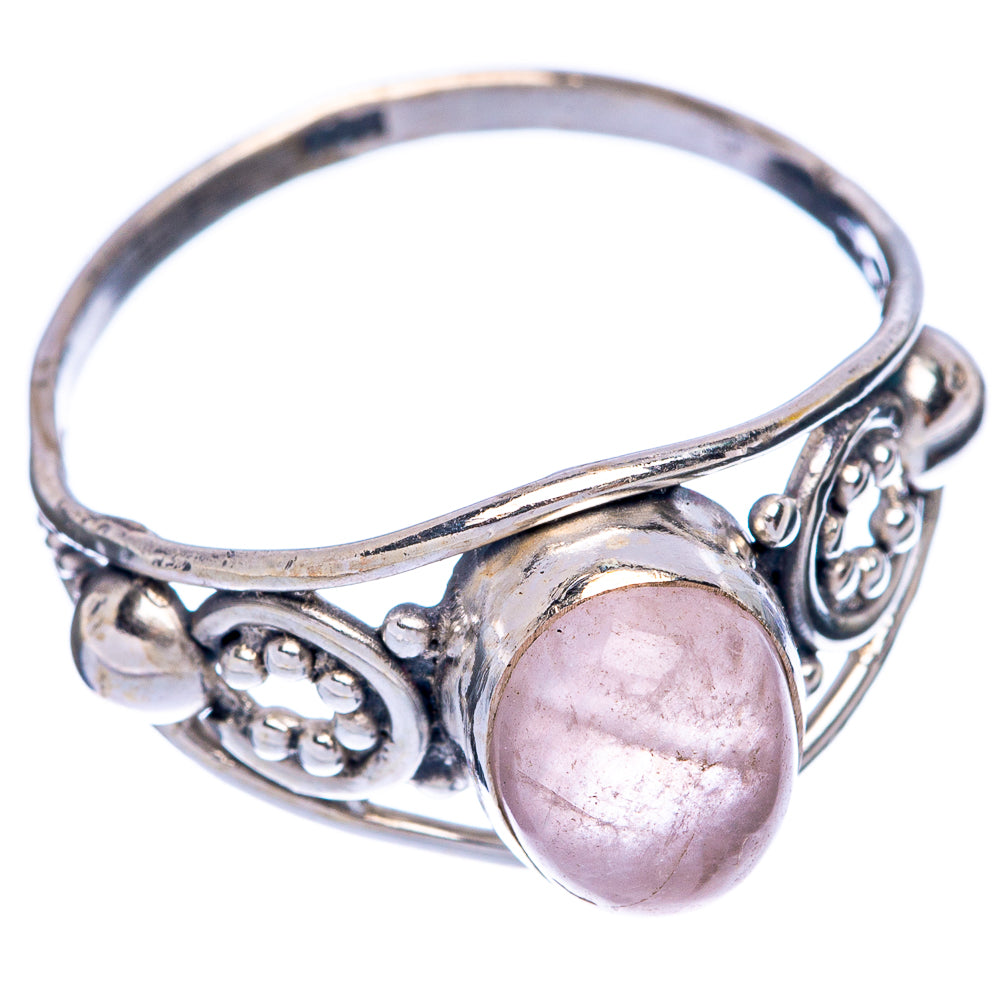 Rose Quartz Dainty Ring Size 9.25 (925 Sterling Silver) R145623