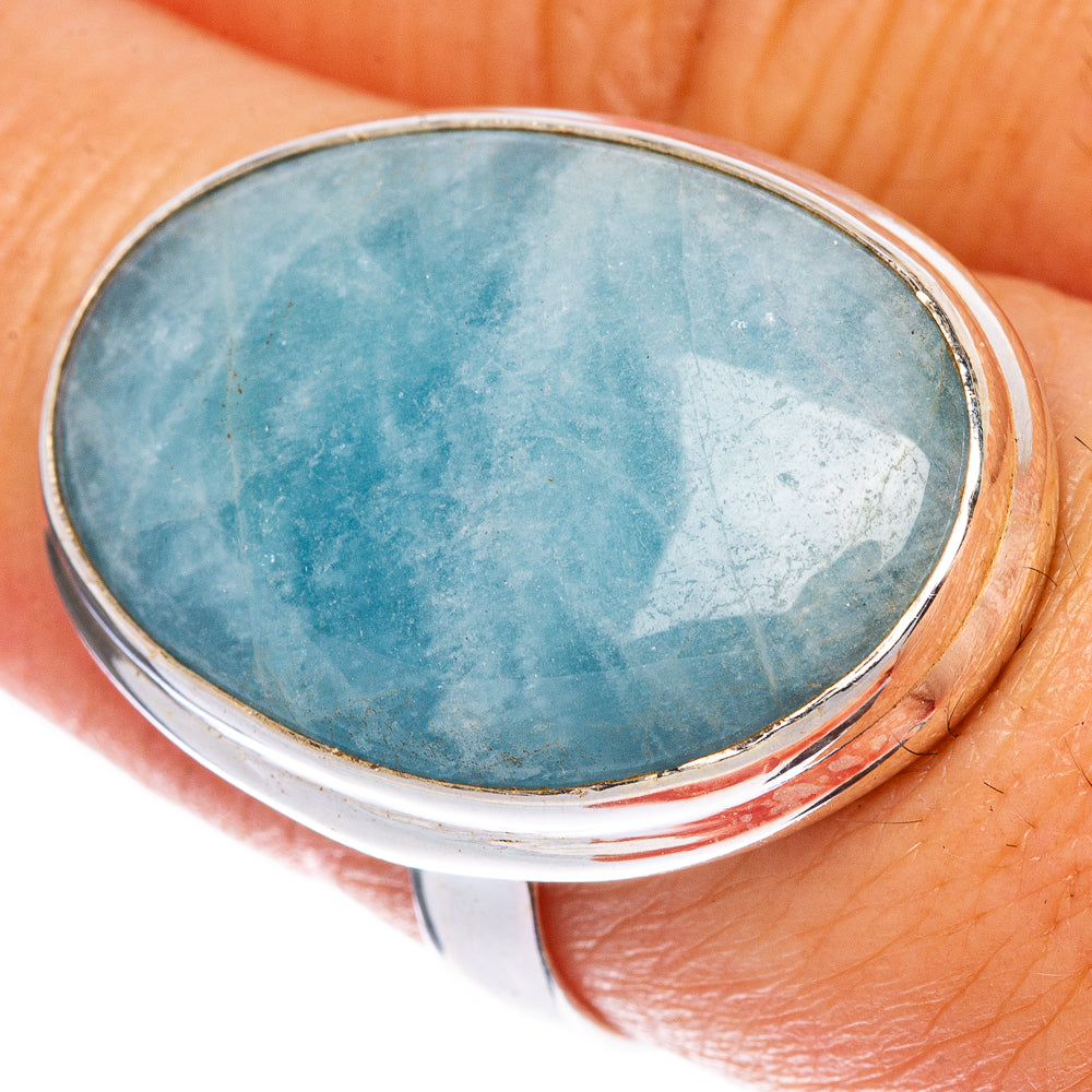 Amazonite Ring Size 8.25 (925 Sterling Silver) R1419