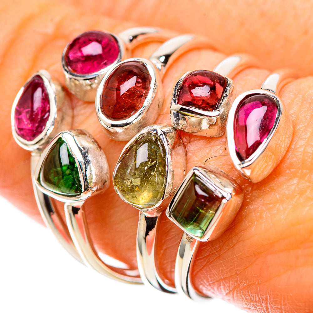 Signature Natural Tourmaline Ring Size 8.75 (925 Sterling Silver) RING138296