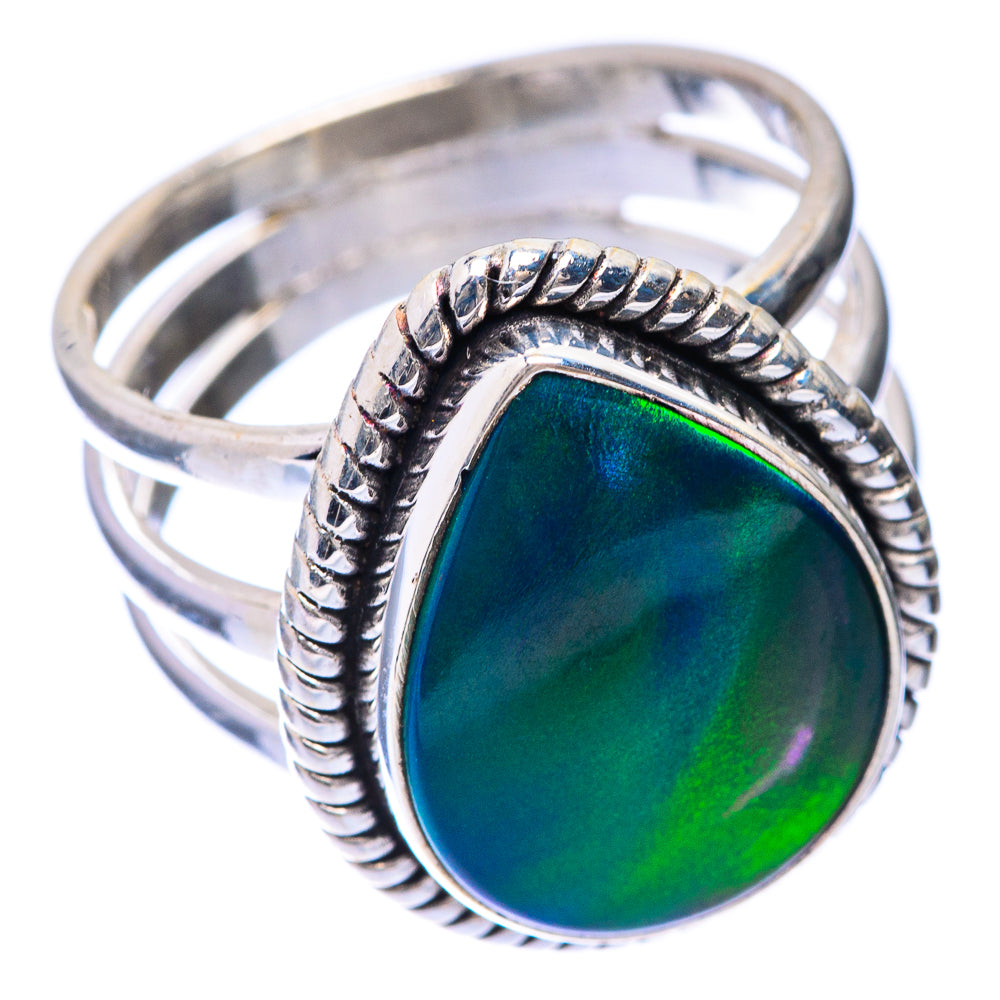 Aura Opal Ring Size 6.5 (925 Sterling Silver) R141320