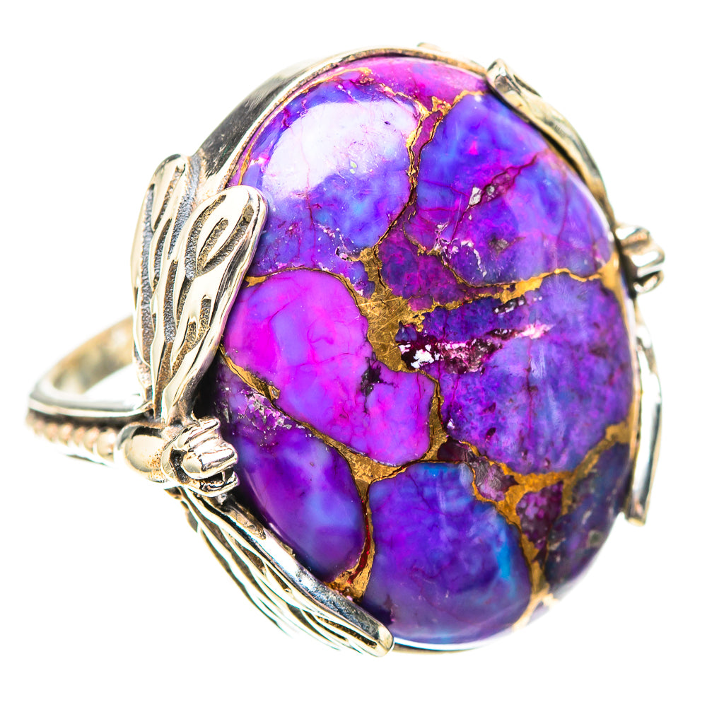 Purple Copper Composite Turquoise 925 Sterling Silver Ring Size 5.75 (925 Sterling Silver) RING139567
