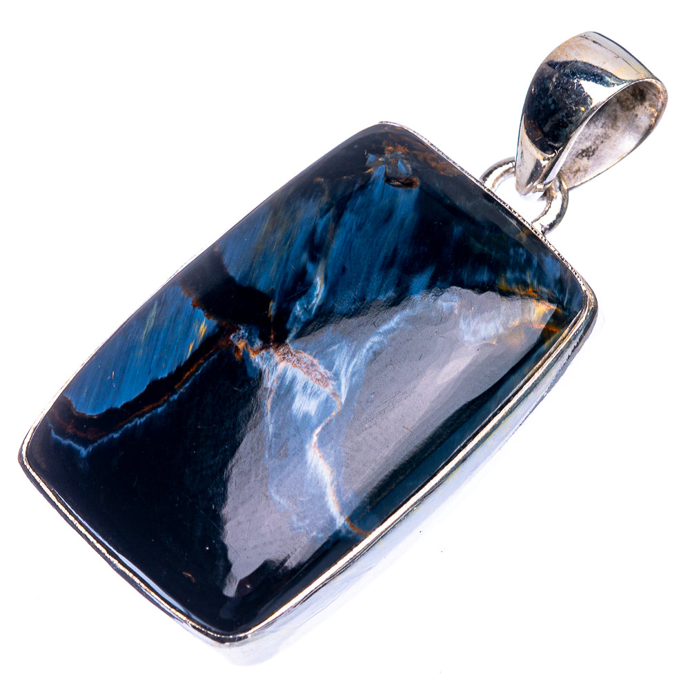 Pietersite Pendant 1 1/2" (925 Sterling Silver) P39348