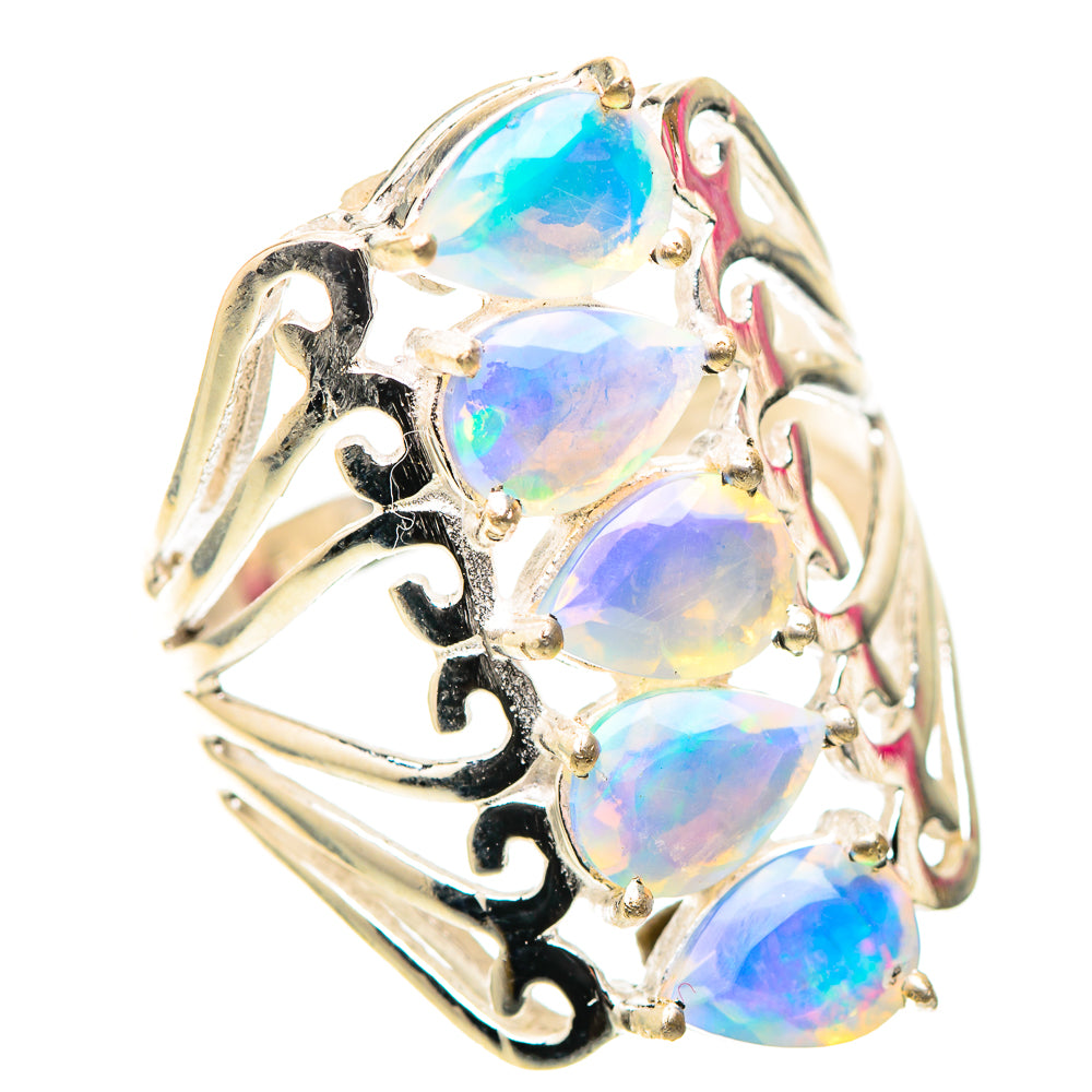 Ethiopian Opal Ring Size 6.5 (925 Sterling Silver) RING138397