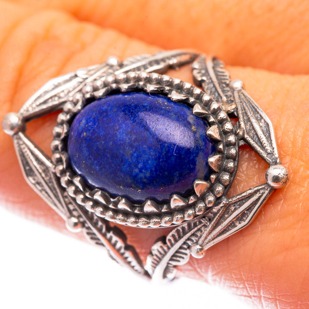 Lapis Lazuli Ring Size 9.25 (925 Sterling Silver) R140959