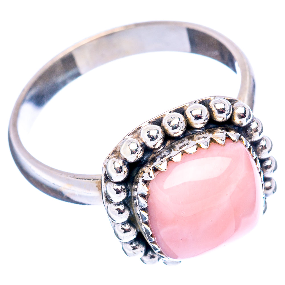 Pink Opal Ring Size 8.75 (.925 Sterling Silver)