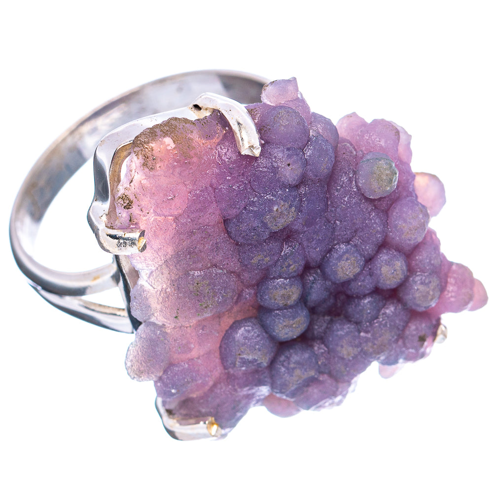 Premium Grape Agate Ring Size 9.75 (.925 Sterling Silver)