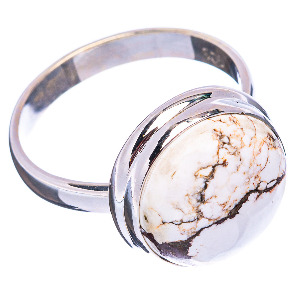 Wild Horse Jasper Ring Size 8.75 (.925 Sterling Silver)