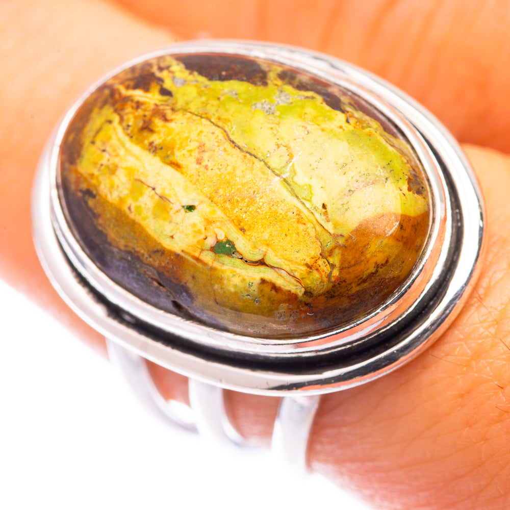 Atlantisite Ring Size 7.75 (925 Sterling Silver) R140880
