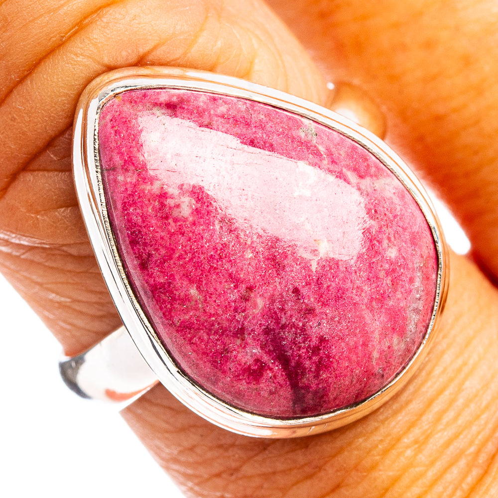 Thulite Ring Size 8.75 (.925 Sterling Silver)