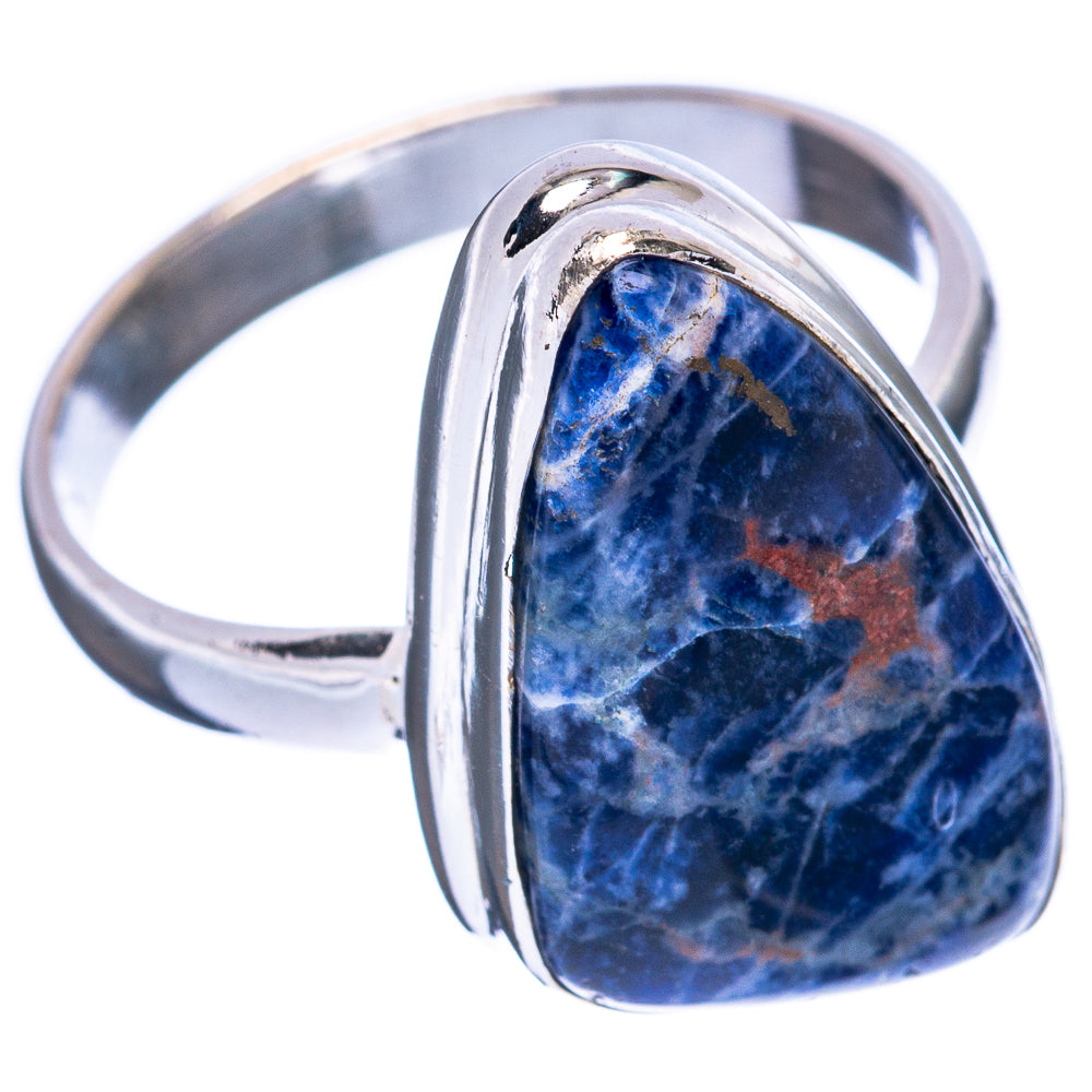 Sodalite Ring Size 8.25 (925 Sterling Silver) R3004