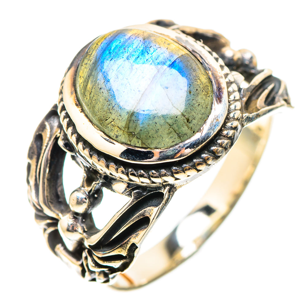 Labradorite 925 Sterling Silver Ring Size 8.25 (925 Sterling Silver) RING139619