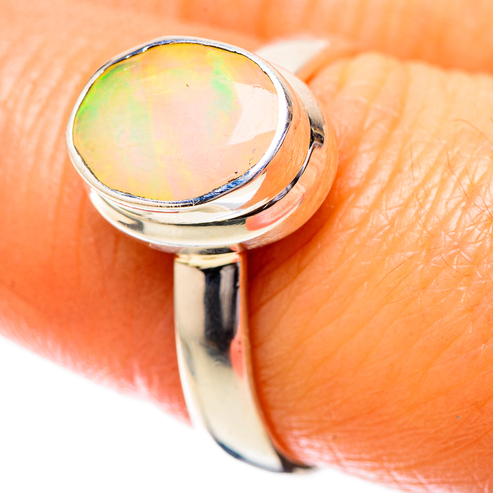 Ethiopian Opal Ring Size 8 (925 Sterling Silver) RING137872